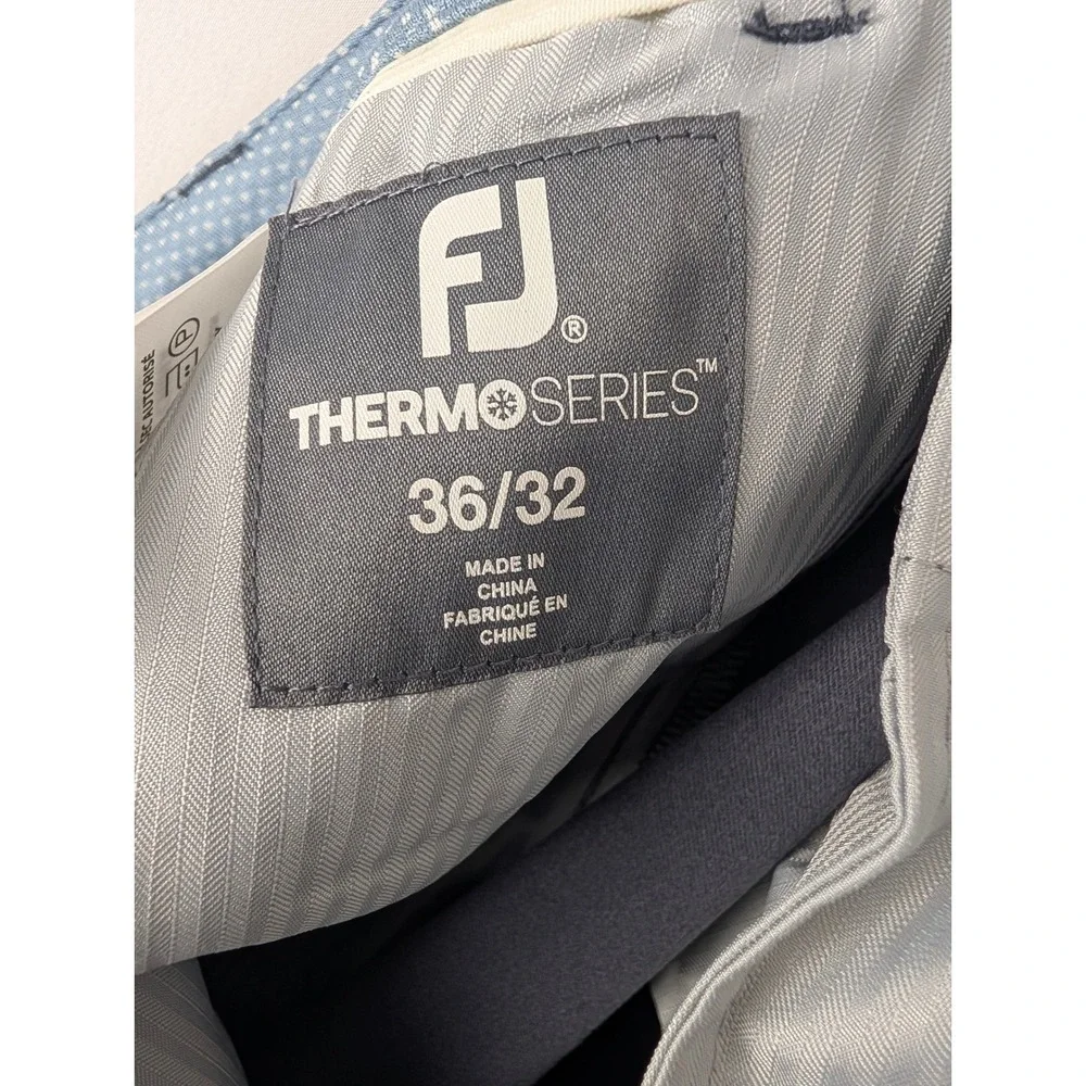 Footjoy ThermoSeries Golf Pants Mens 36x32 Charcoal Grey Water Resistant‎ NWT